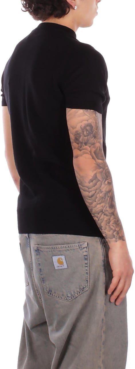 Alpha Studio Sweaters Nero Zwart