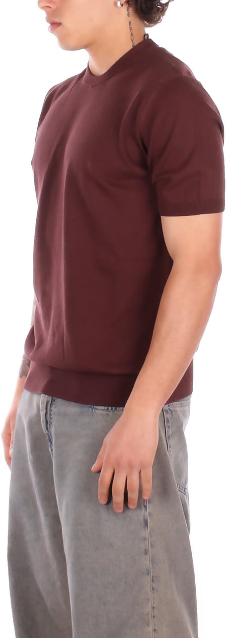 Alpha Studio Sweaters Cioccolato Bruin