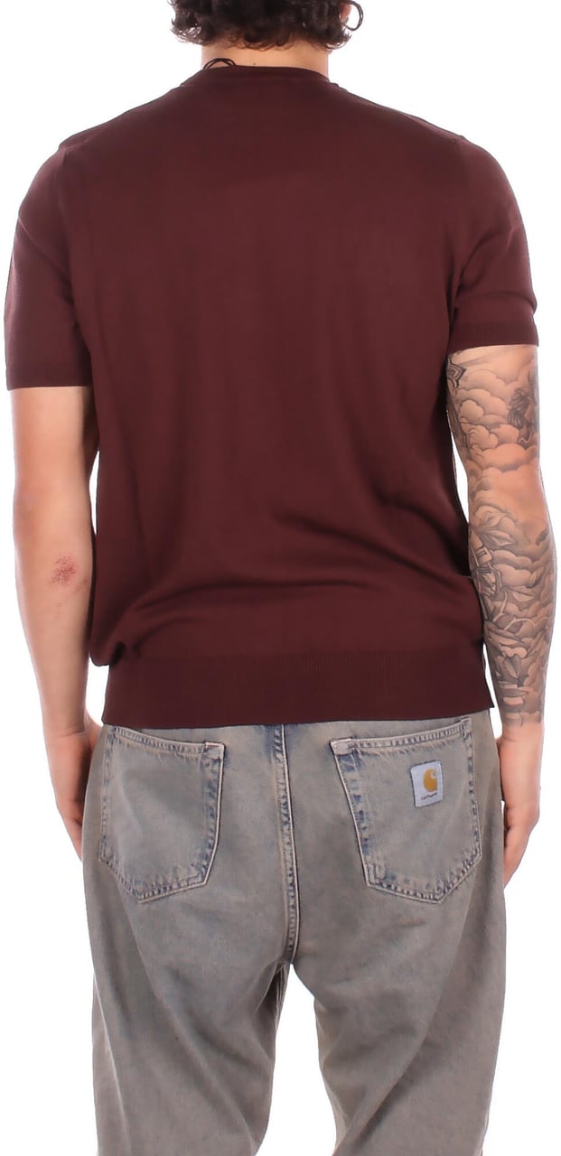 Alpha Studio Sweaters Cioccolato Bruin