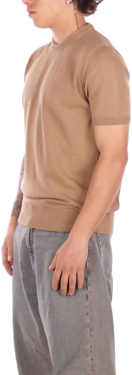 Alpha Studio Sweaters Safari Beige