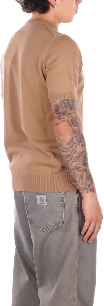 Alpha Studio Sweaters Safari Beige
