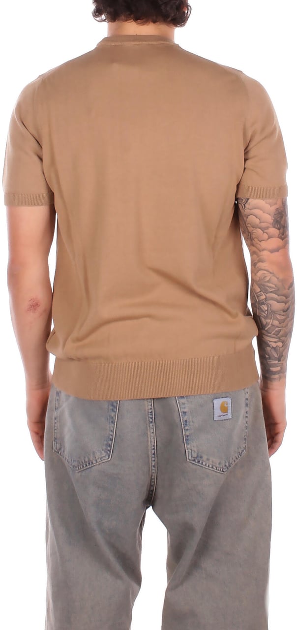 Alpha Studio Sweaters Safari Beige