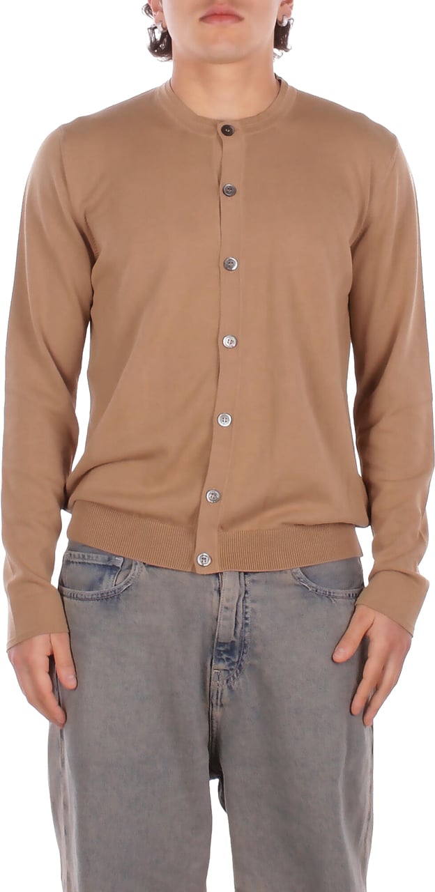 Alpha Studio Sweaters Safari Beige