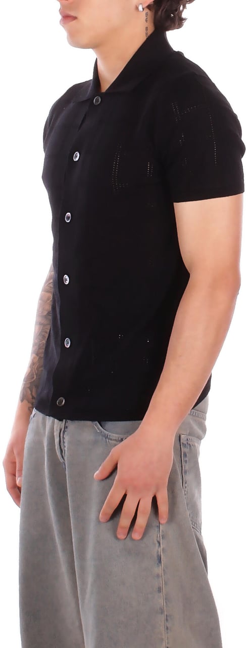 Alpha Studio Shirts Nero Zwart