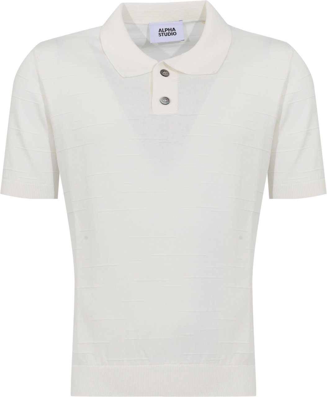 Alpha Studio T-Shirts And Polos Latte Wit
