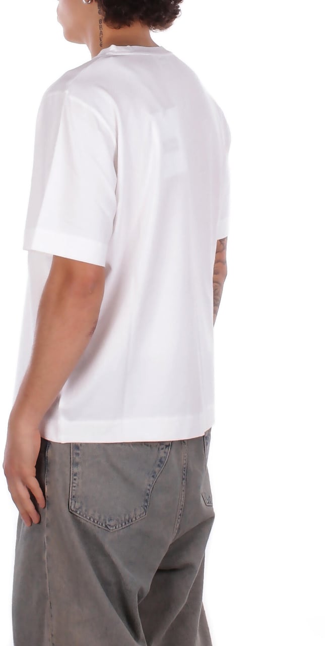Alpha Studio T-Shirts And Polos Bianco Wit