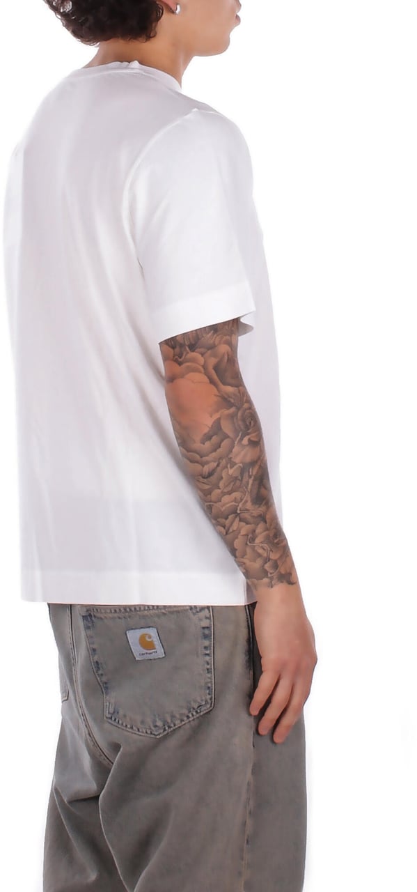 Alpha Studio T-Shirts And Polos Bianco Wit
