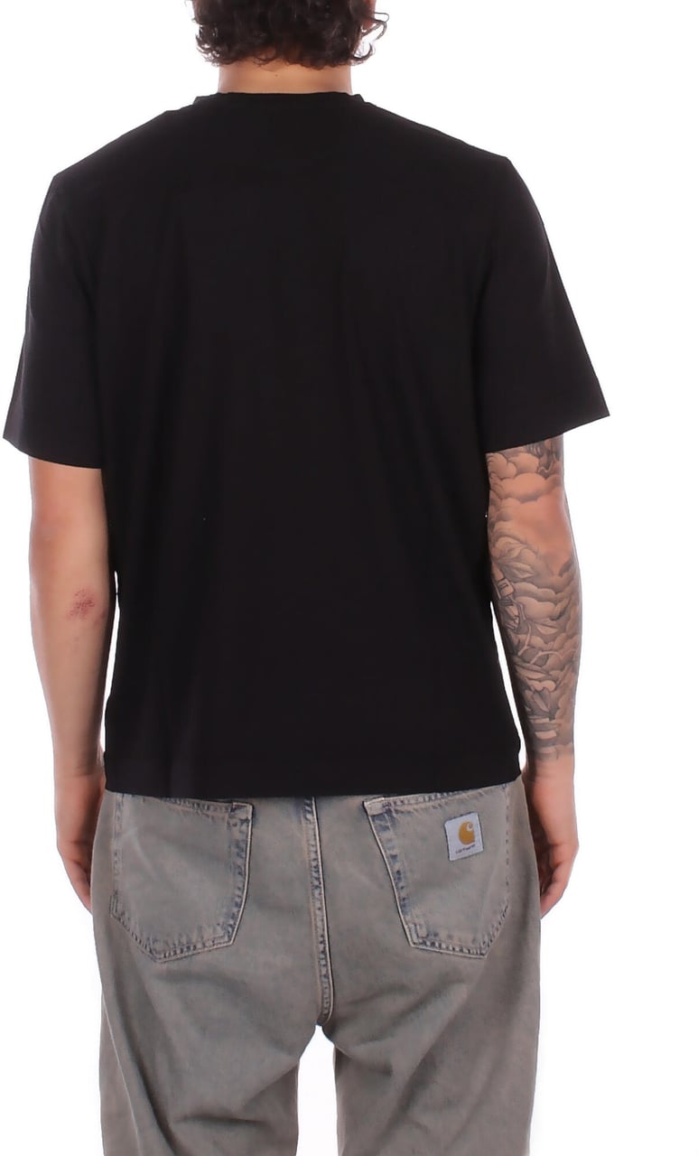 Alpha Studio T-Shirts And Polos Nero Zwart