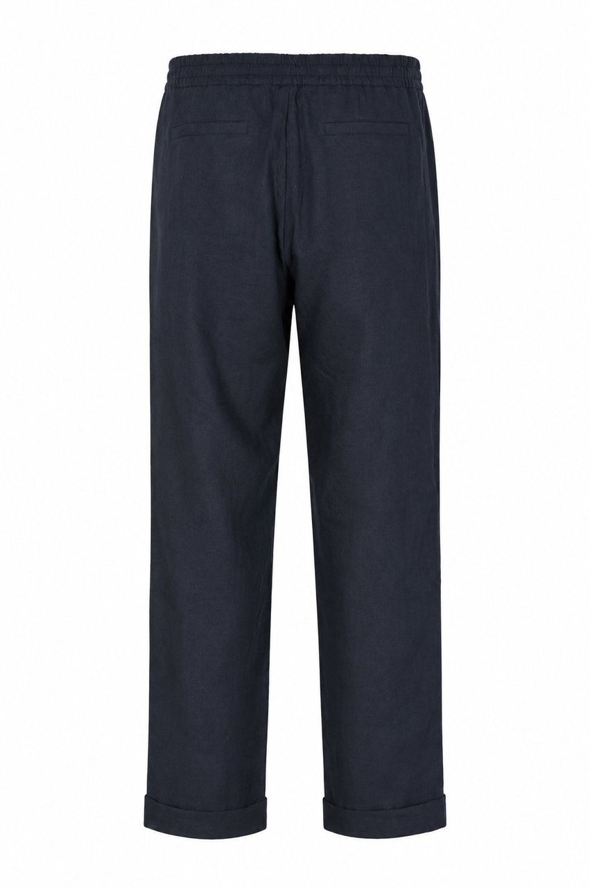Alpha Studio Trousers Blu Notte Navy