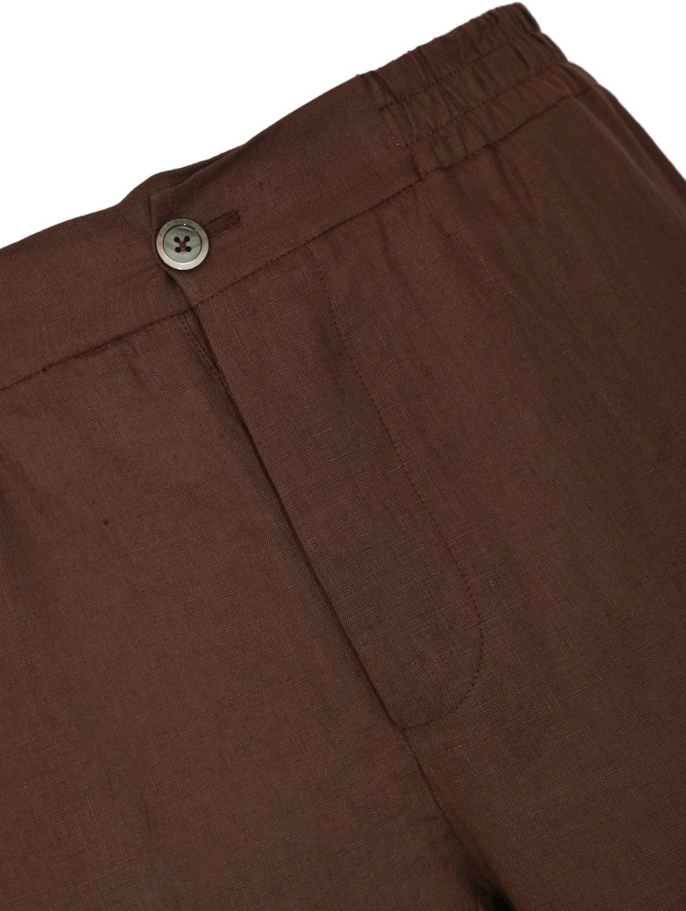 Alpha Studio Trousers Cioccolato Bruin