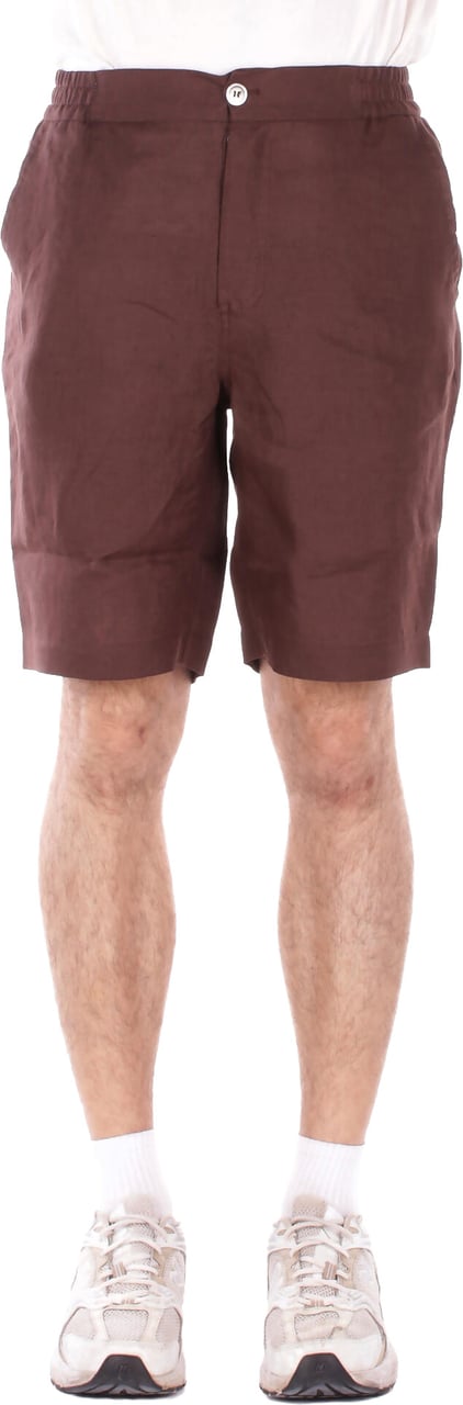 Alpha Studio Shorts Cioccolato Bruin