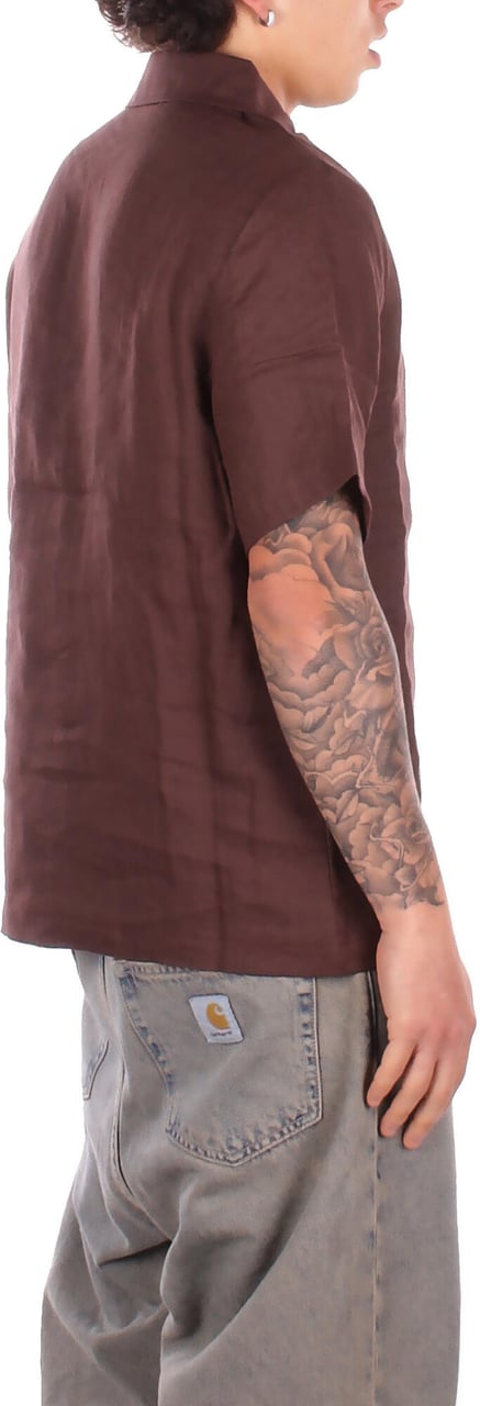 Alpha Studio T-Shirts And Polos Cioccolato Bruin