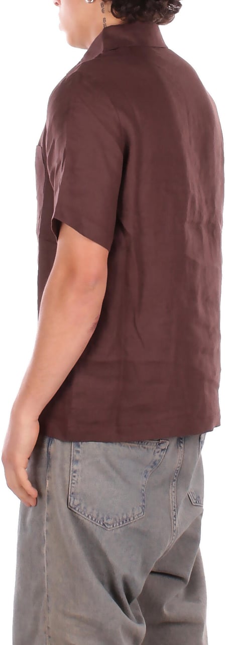 Alpha Studio T-Shirts And Polos Cioccolato Bruin