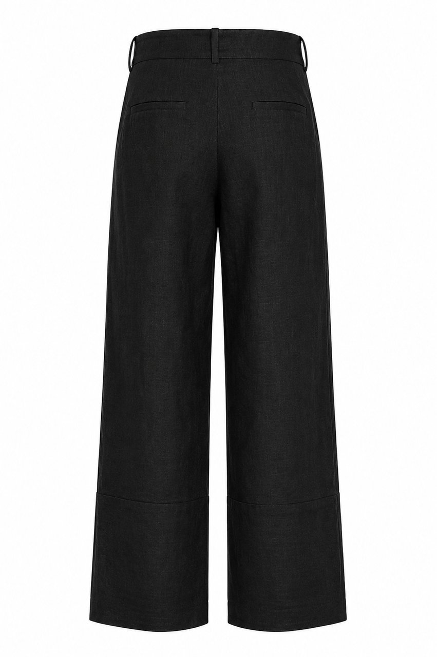 Alpha Studio Trousers Nero Zwart