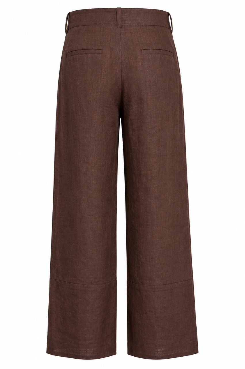 Alpha Studio Trousers Cioccolato Bruin