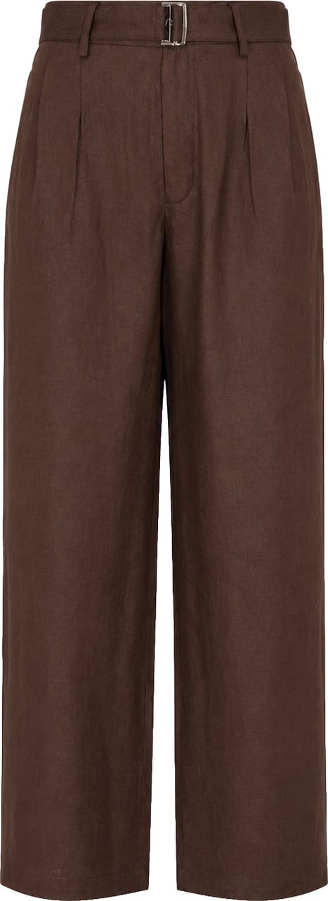 Alpha Studio Trousers Cioccolato Bruin
