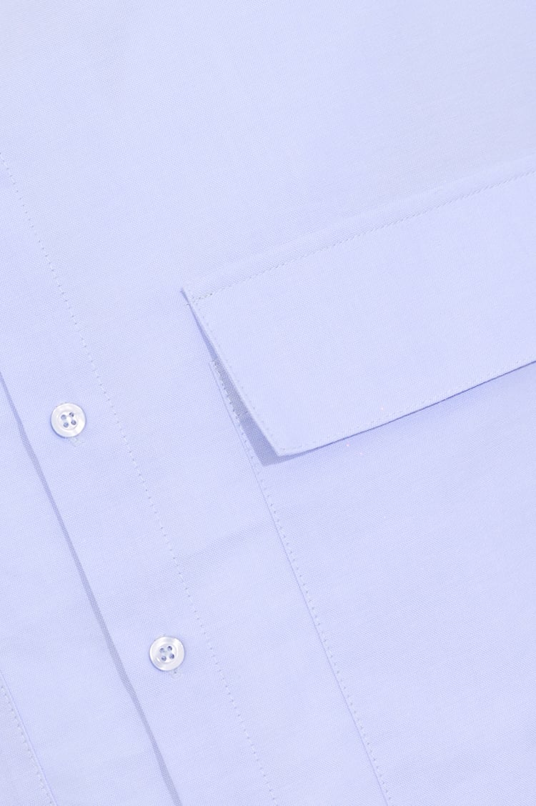 Alpha Studio Shirts Light Blue Lichtblauw