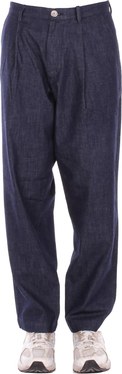 Alpha Studio Trousers Unica Navy