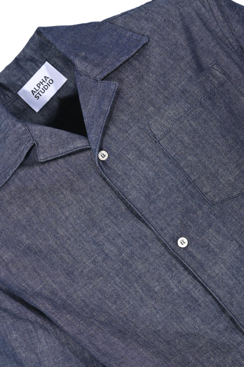 Alpha Studio Shirts Variante Unica Blauw