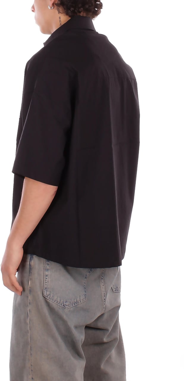 Alpha Studio T-Shirts And Polos Nero Zwart