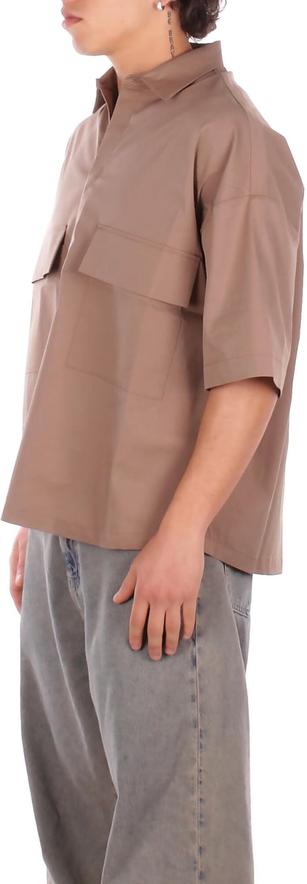 Alpha Studio T-Shirts And Polos Safari Taupe