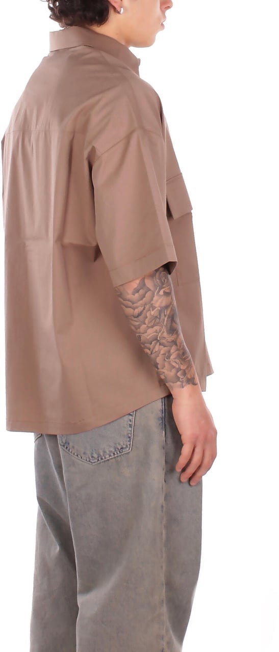 Alpha Studio T-Shirts And Polos Safari Taupe