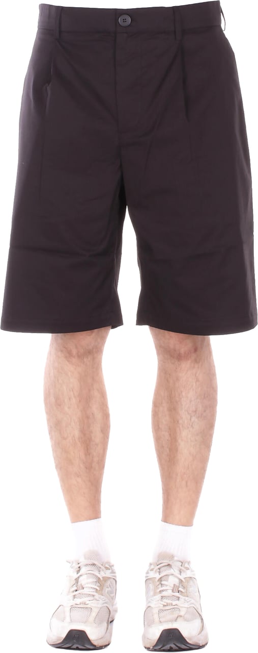 Alpha Studio Shorts Black Zwart