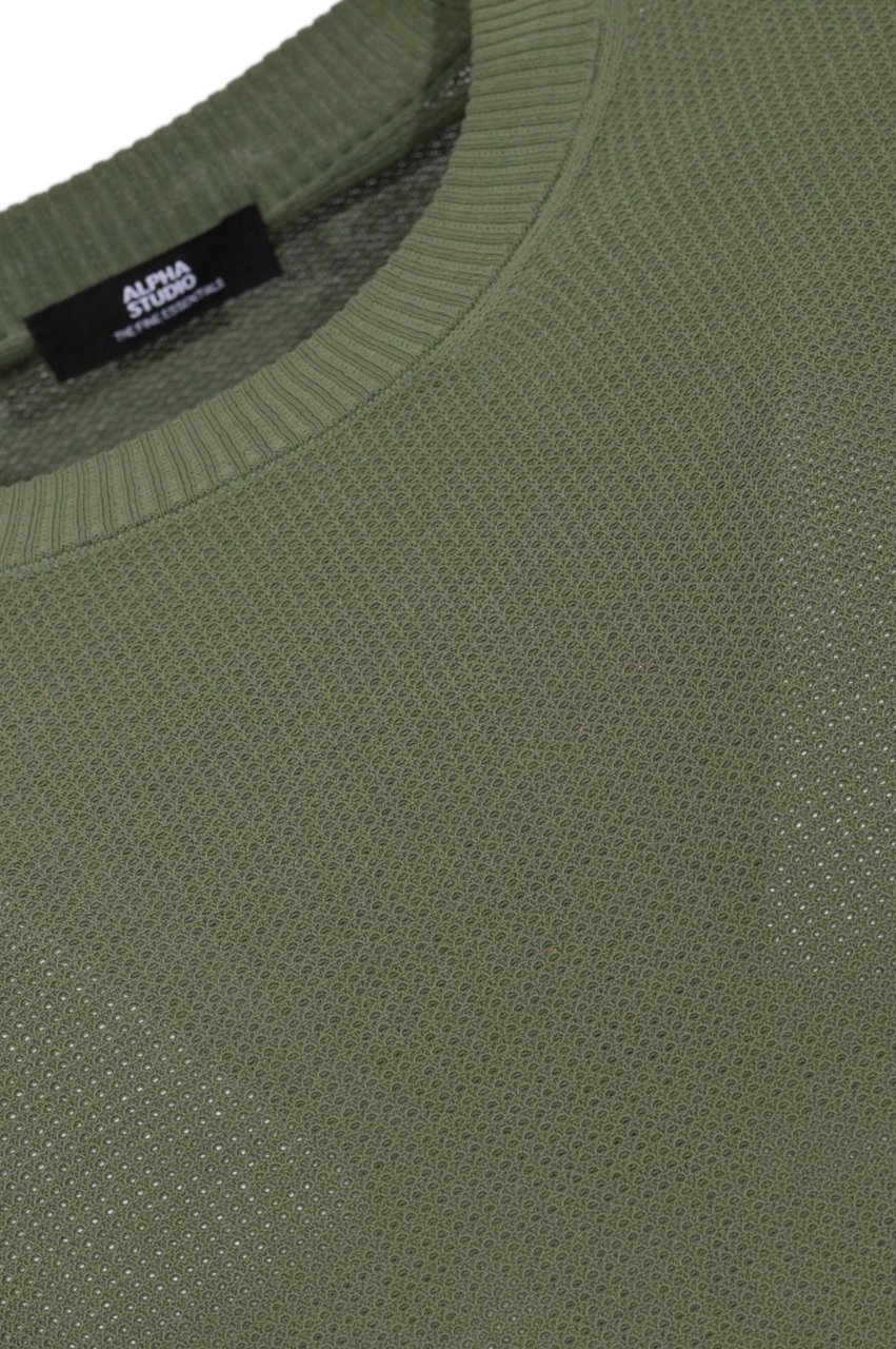 Alpha Studio Sweaters Salvia Lime