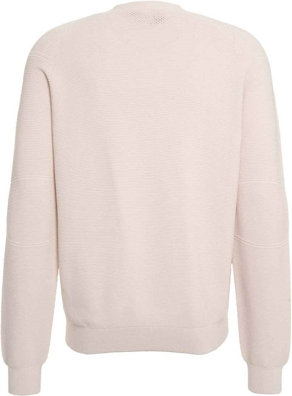 AlphaTauri 3D knit sweater Wit