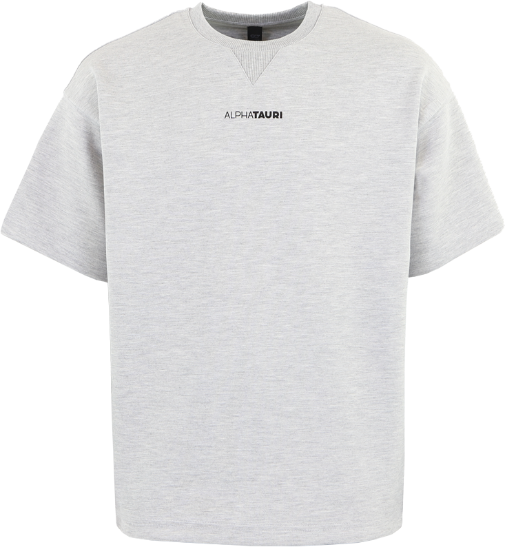 AlphaTauri Heren Jahev T-Shirt Grijs Grijs