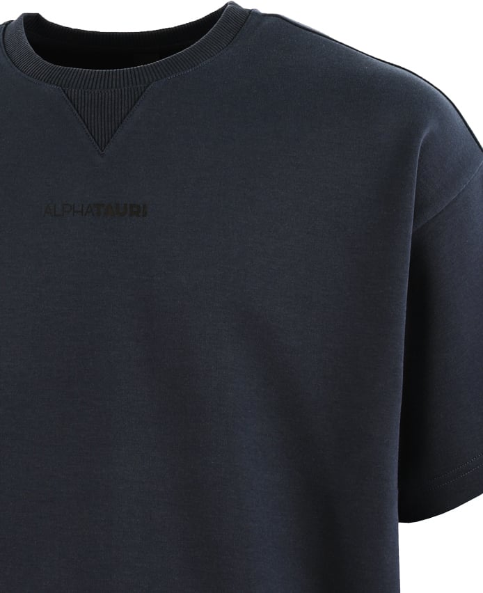 AlphaTauri Heren Jahev T-Shirt Blauw Blauw