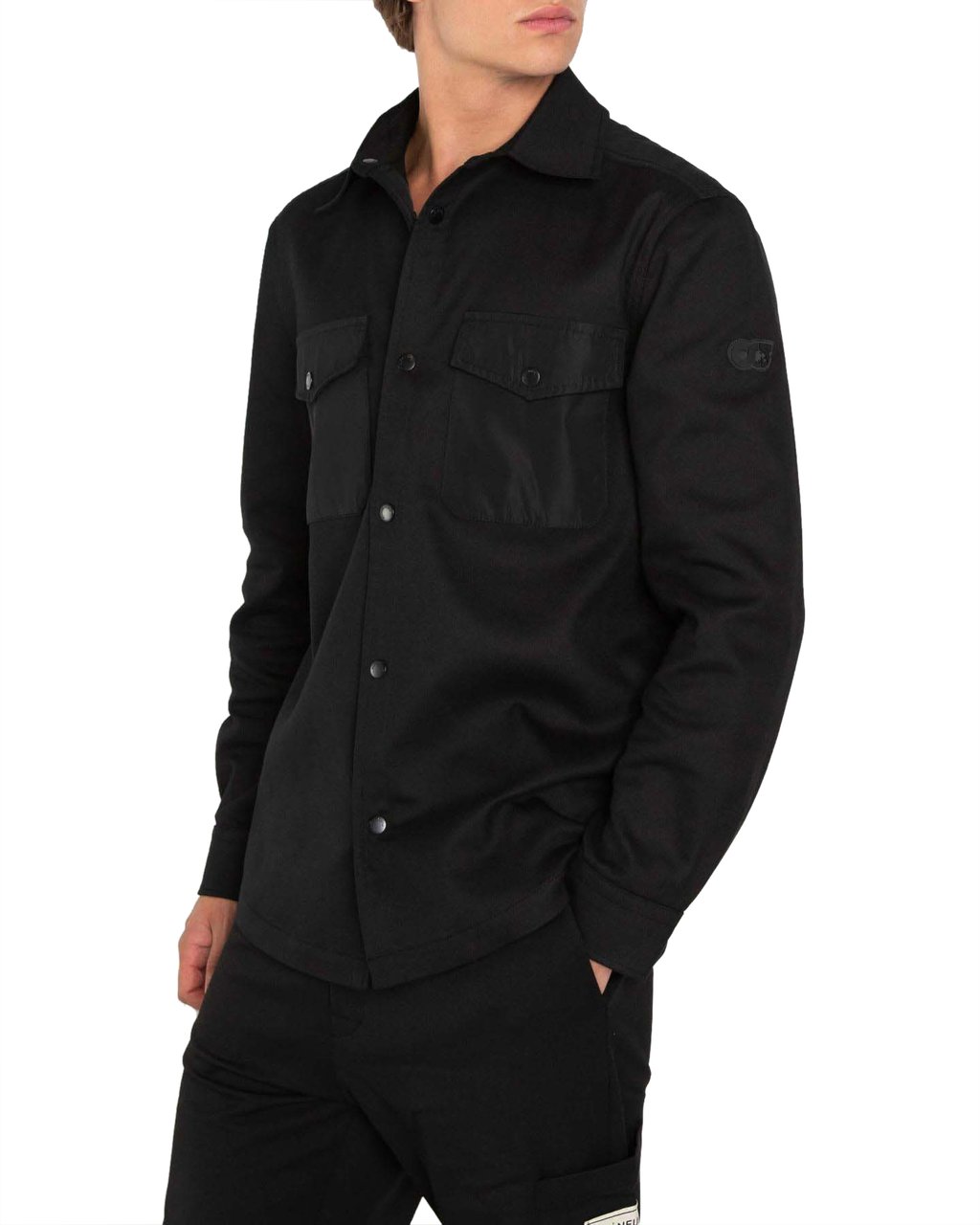 AlphaTauri Heren Waver Overshirt Zwart Zwart