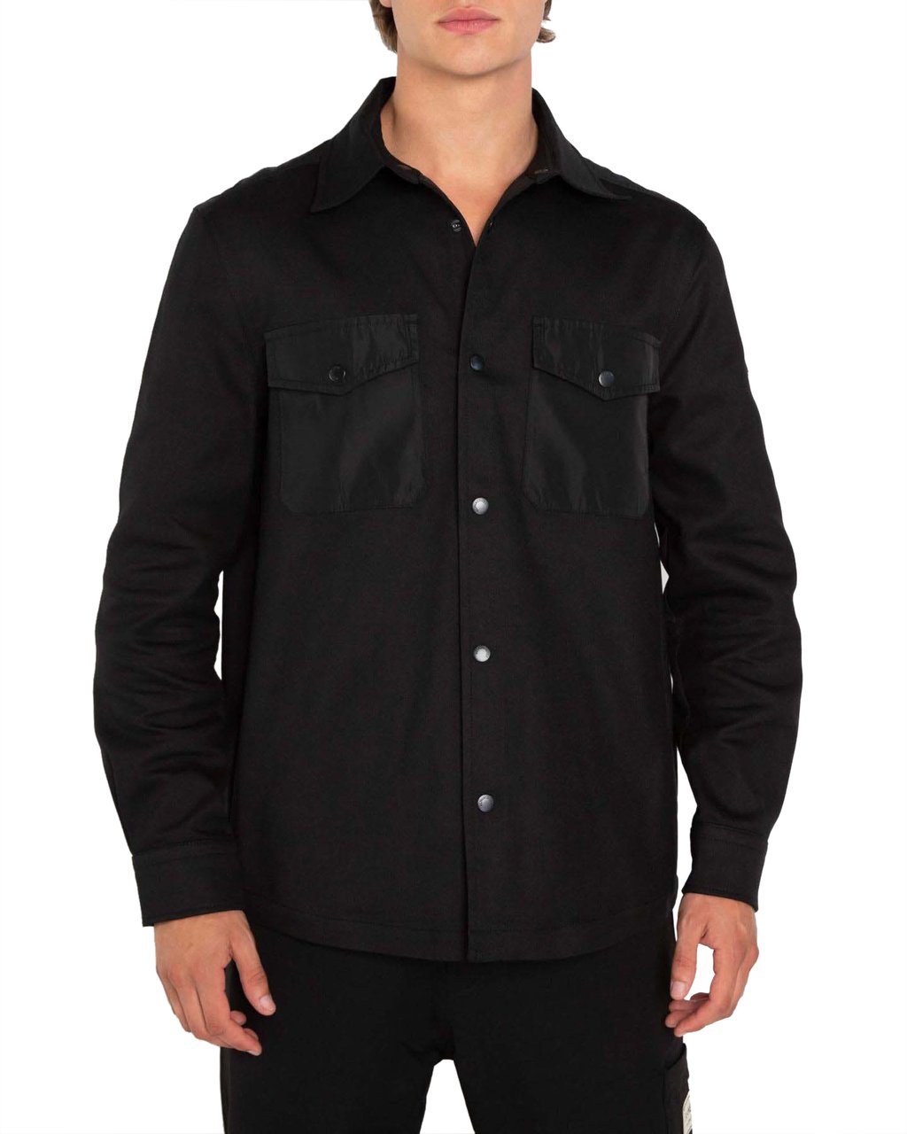 AlphaTauri Heren Waver Overshirt Zwart Zwart