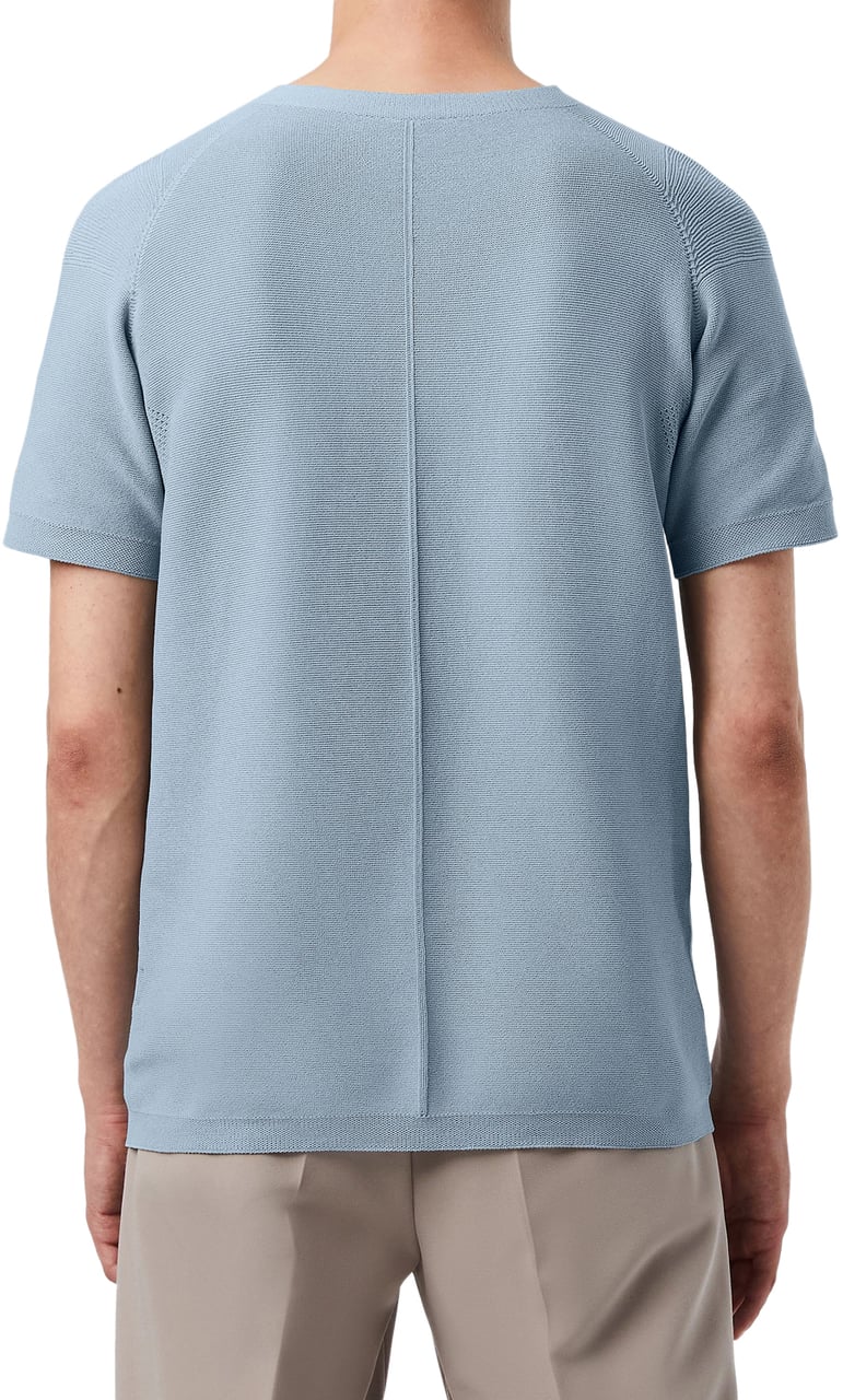 AlphaTauri T-Shirts And Polos Azzurro Blauw