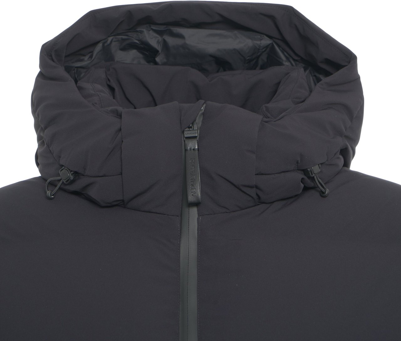 AlphaTauri Quilted down jacket Zwart