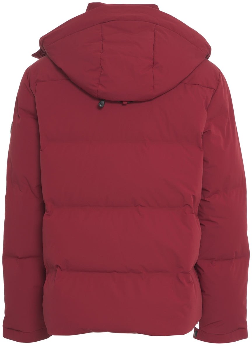 AlphaTauri Quilted down jacket Rood