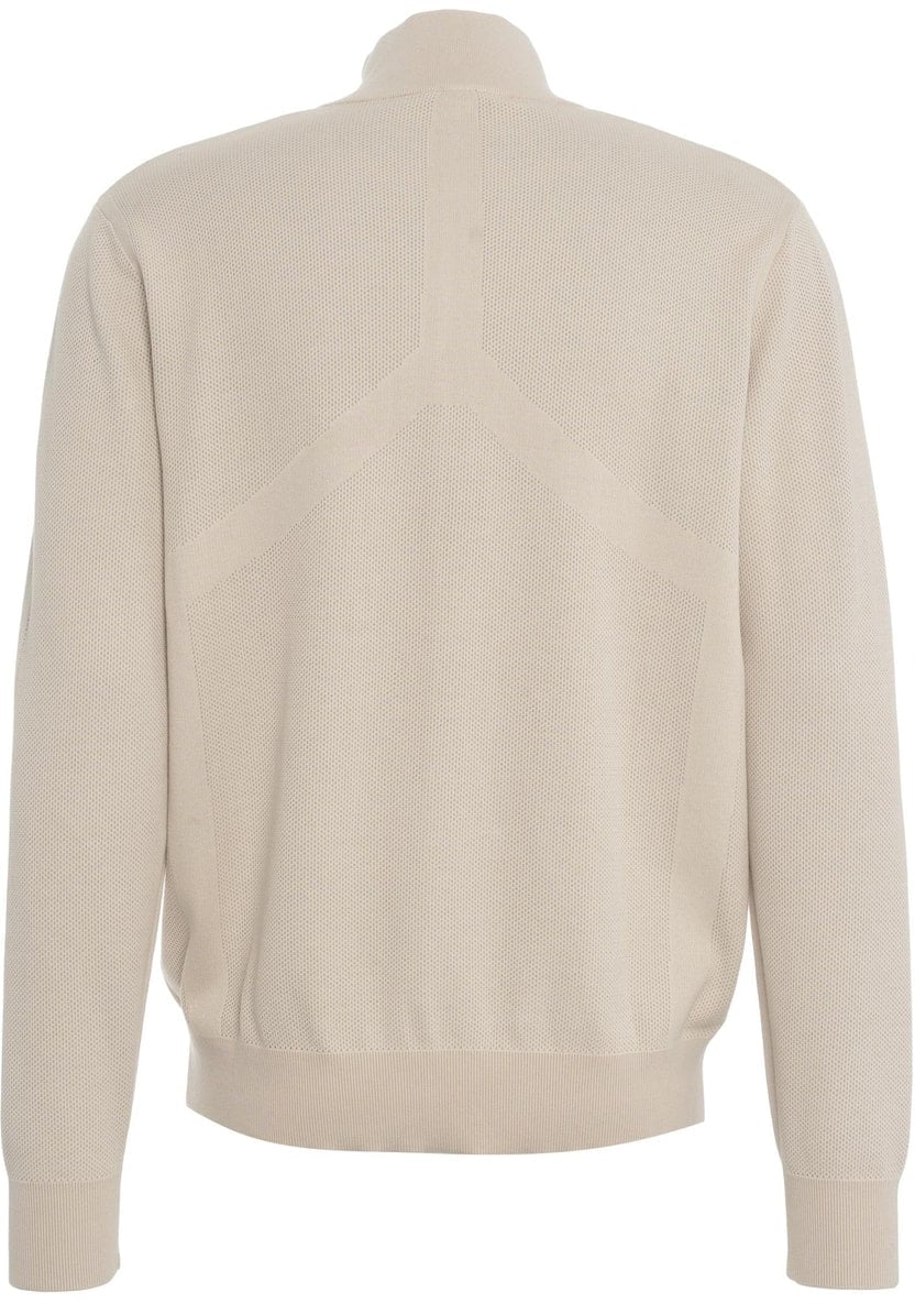 AlphaTauri Sweatshirt with zipper Beige