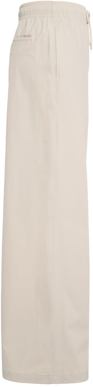 AlphaTauri Wide leg pants 'Pinta' Grijs