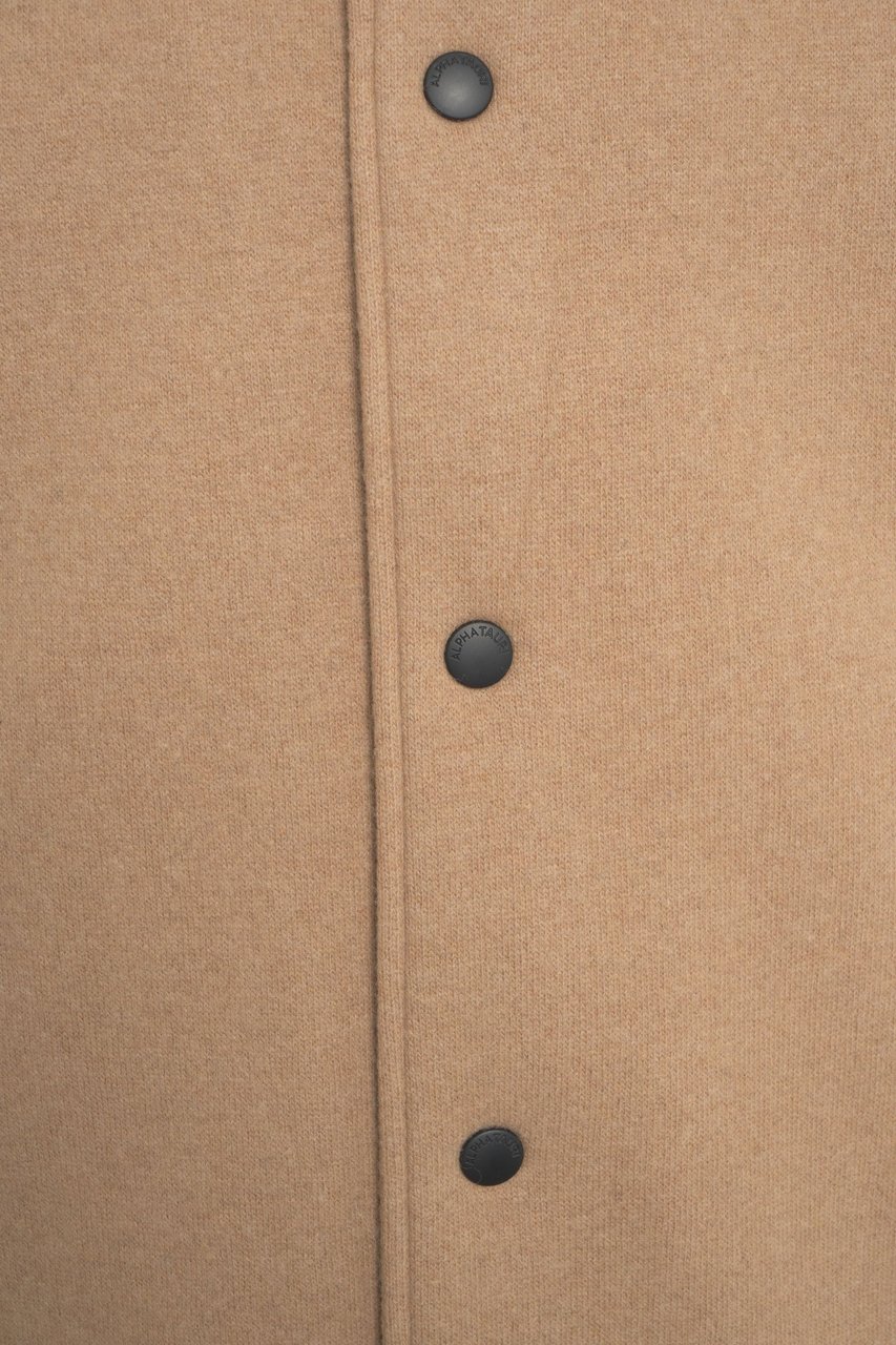 AlphaTauri Wool blend bomber 'Obel' Beige