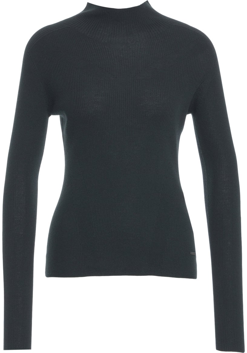 AlphaTauri Wool knit sweater Zwart