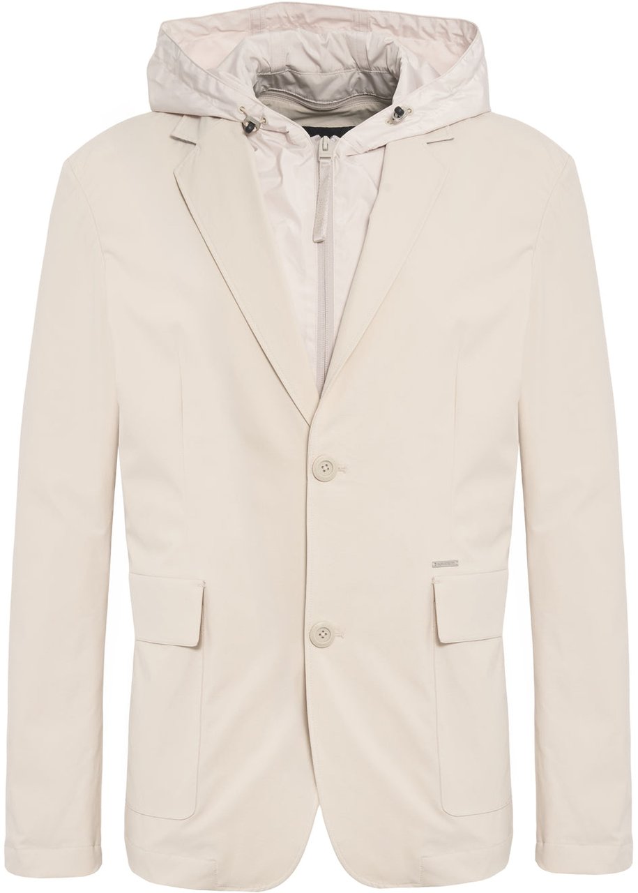 AlphaTauri Hooded blazer Taupe