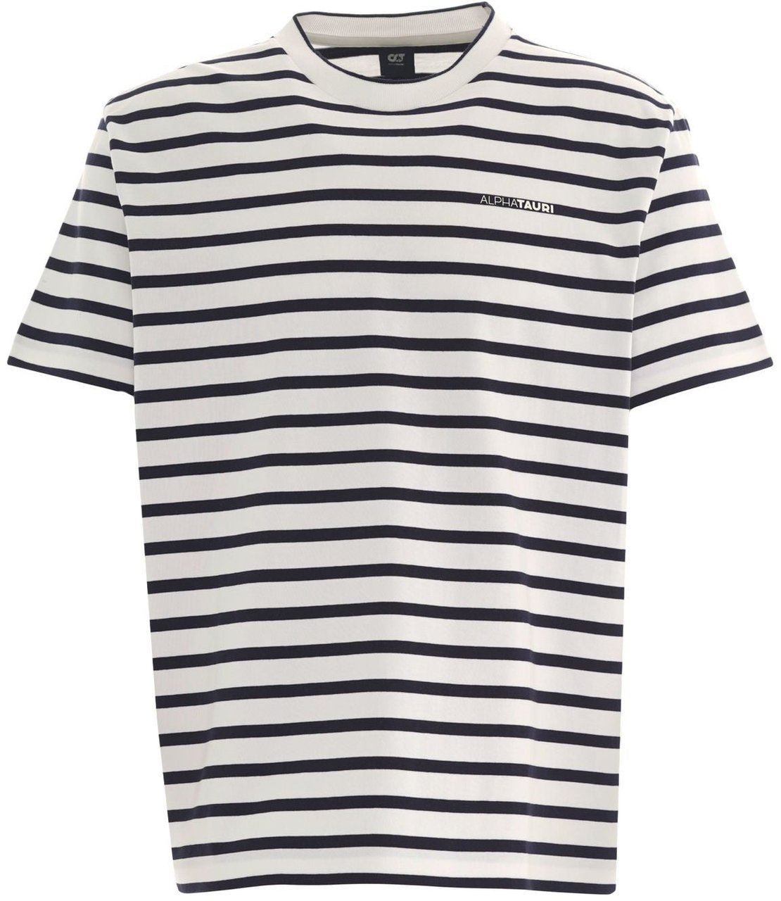 AlphaTauri Cotton t-shirt Blauw