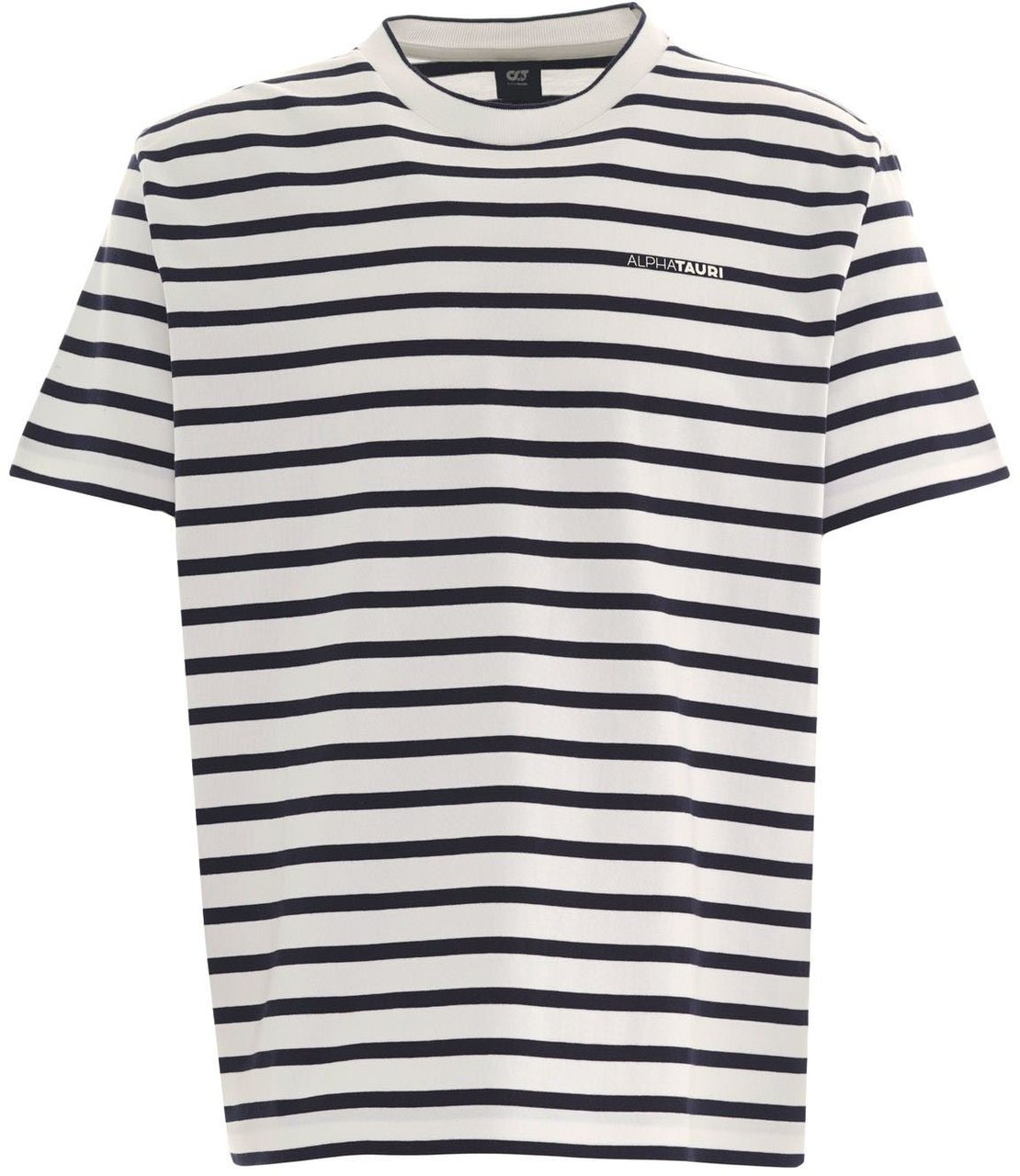 AlphaTauri Cotton t-shirt Blauw