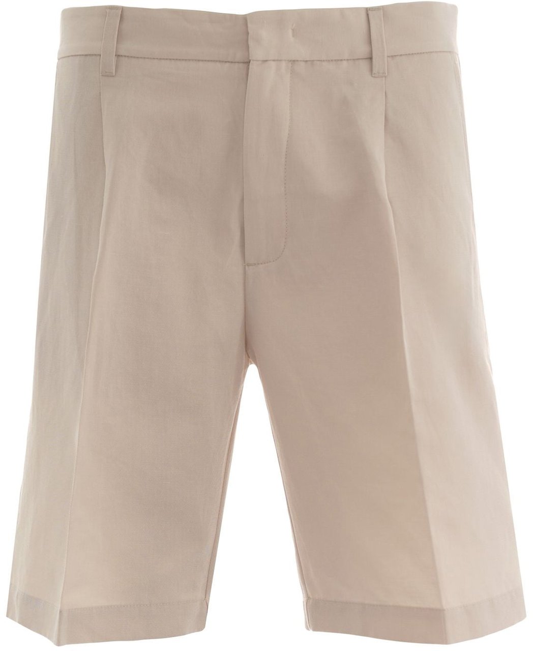 AlphaTauri Cotton blend shorts Beige