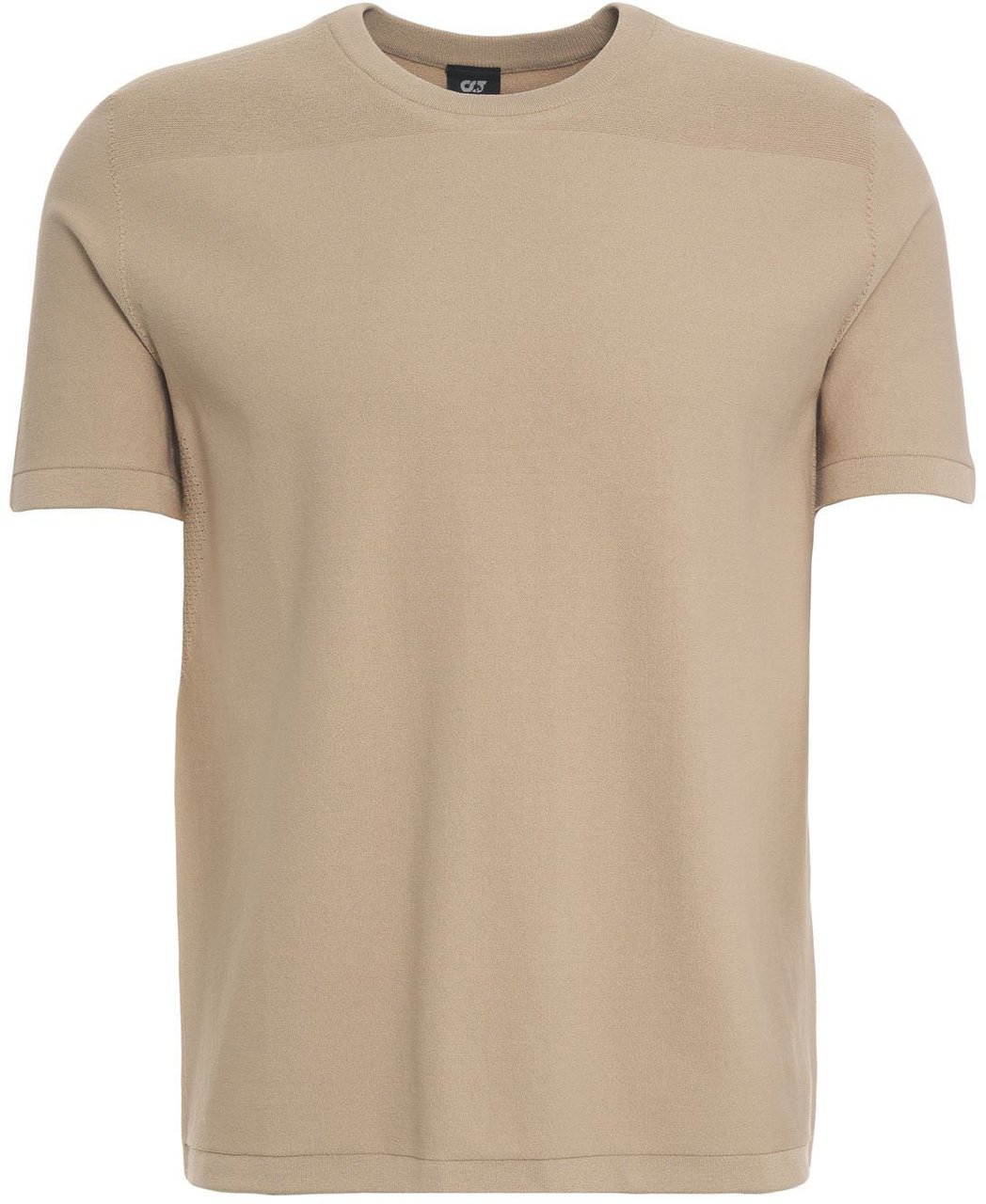 AlphaTauri 3D knit t-shirt Beige
