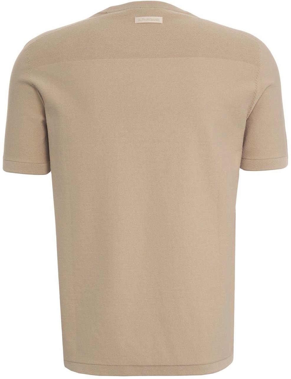 AlphaTauri 3D knit t-shirt Beige