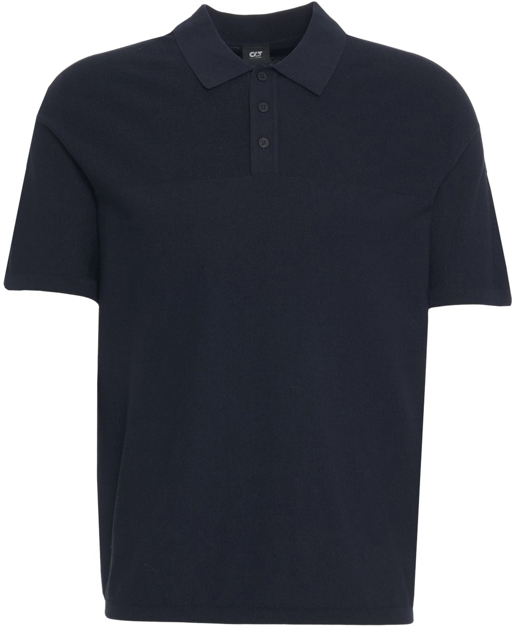 AlphaTauri Knit polo shirt Blauw