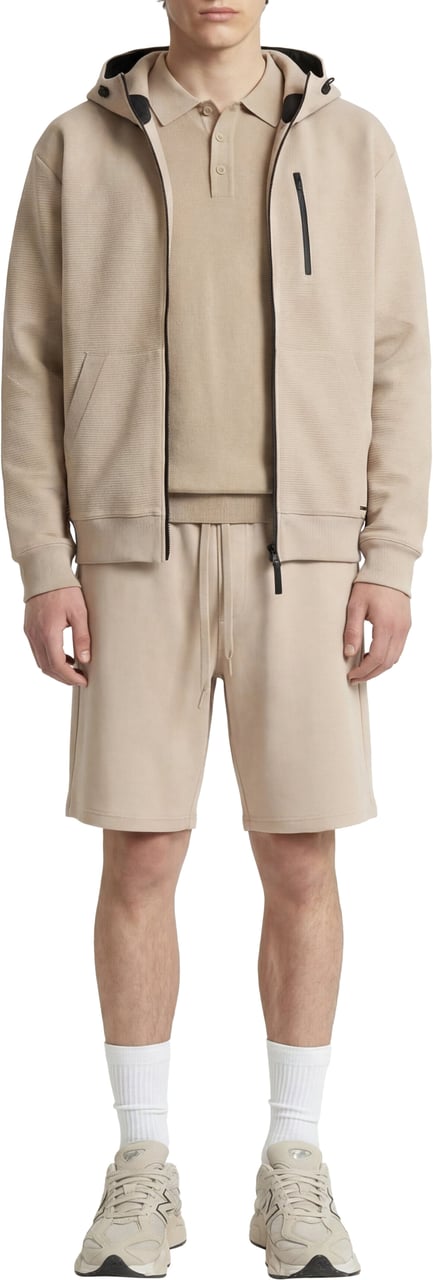 AlphaTauri Knit polo shirt Beige