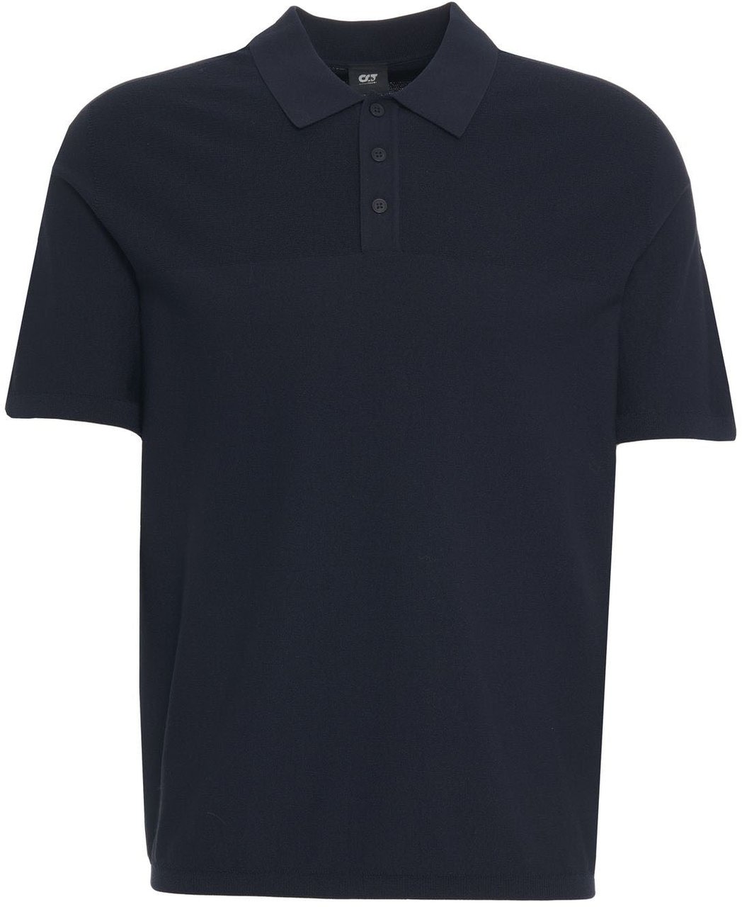AlphaTauri Knit polo shirt Blauw