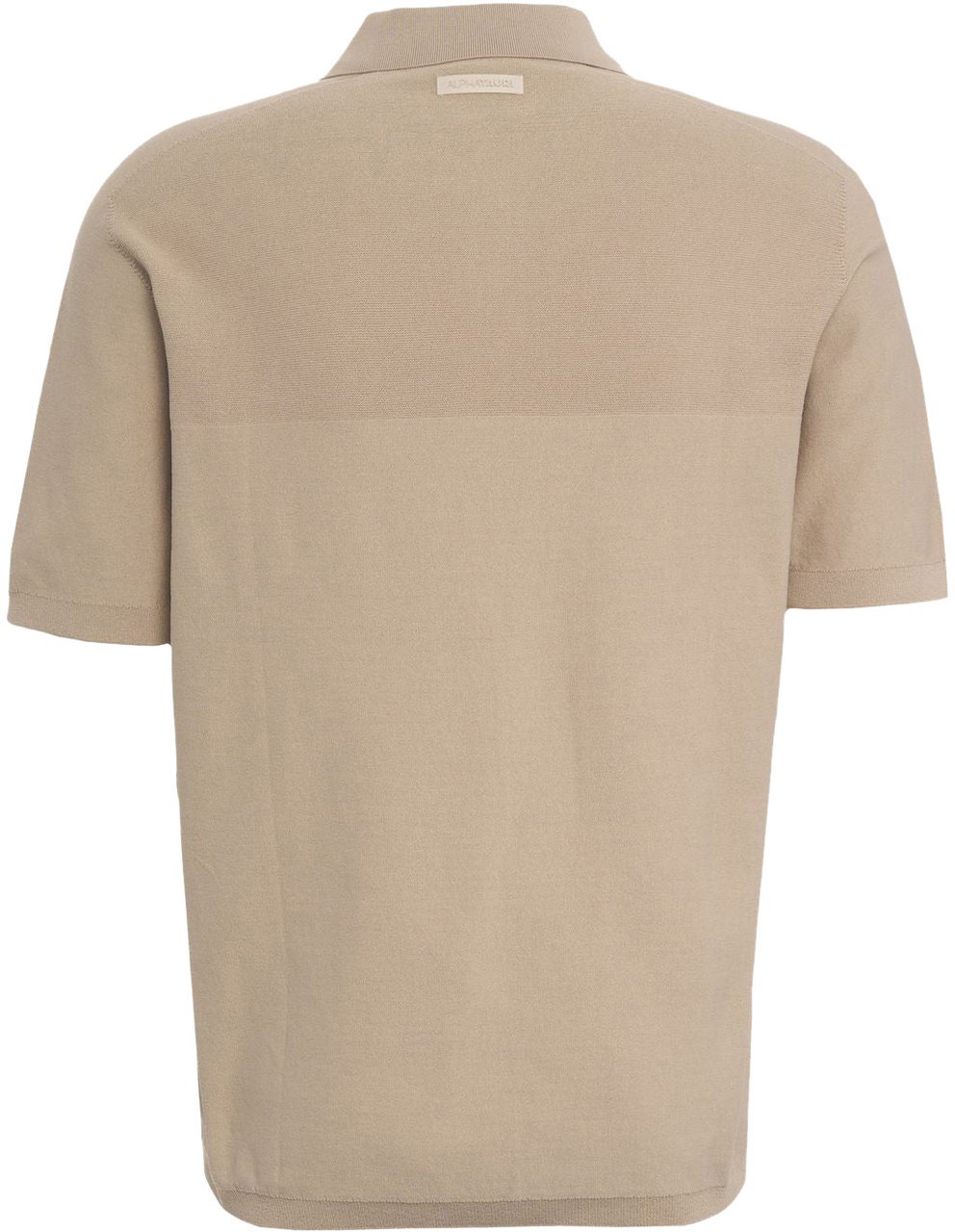 AlphaTauri Knit polo shirt Beige